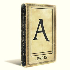 Jeu de cartes Alphabet 1900 marqué